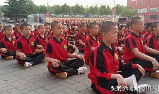 嵩山文武少林学校学费